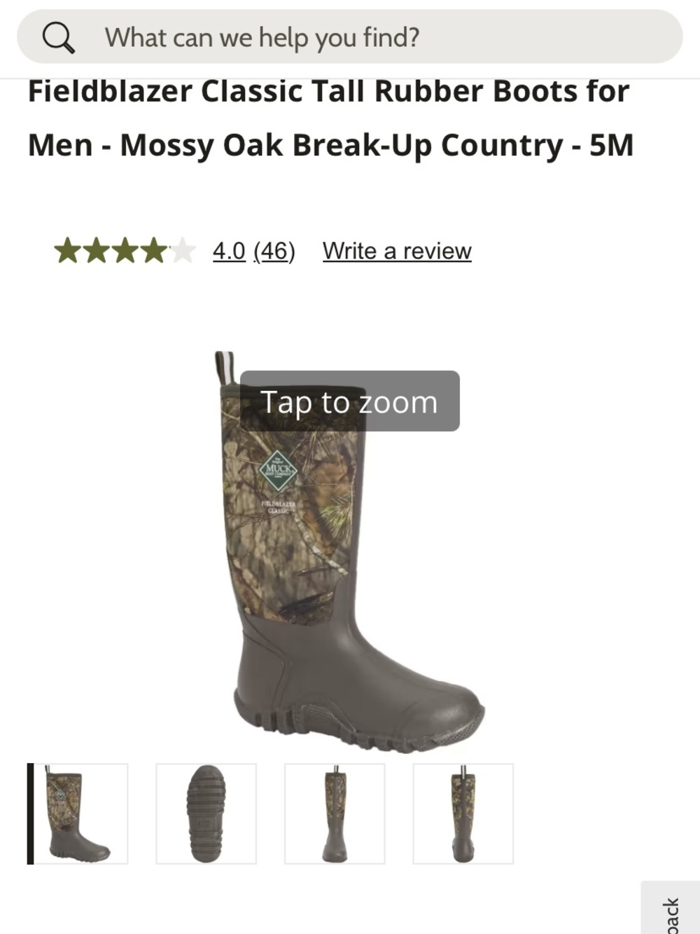 Cabela's Men's Tall Camo and Brown Waterproof Field Boots